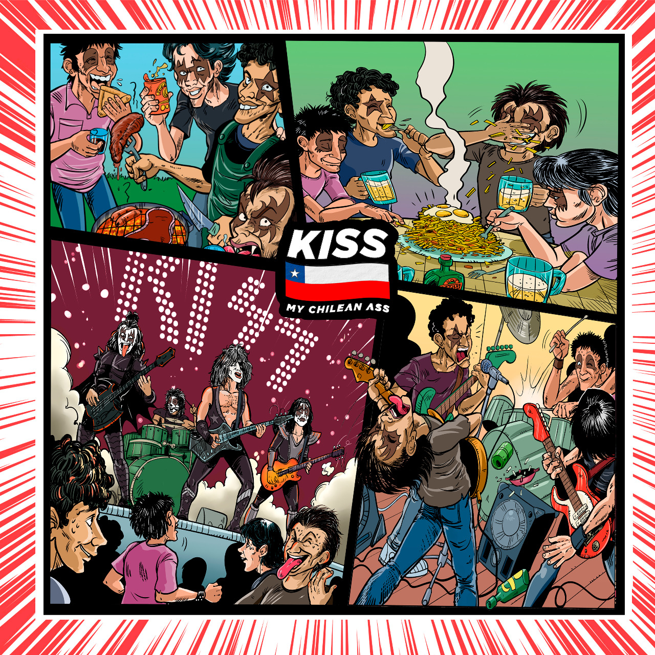 Aleste publica un single tributo a Kiss